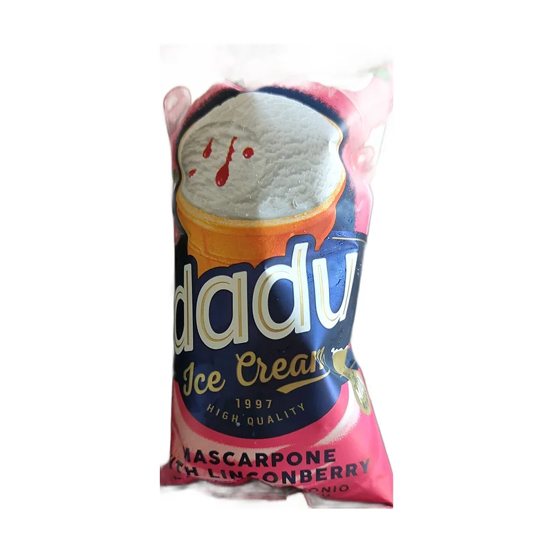 Ice Cream Mascarpone Lingonberry