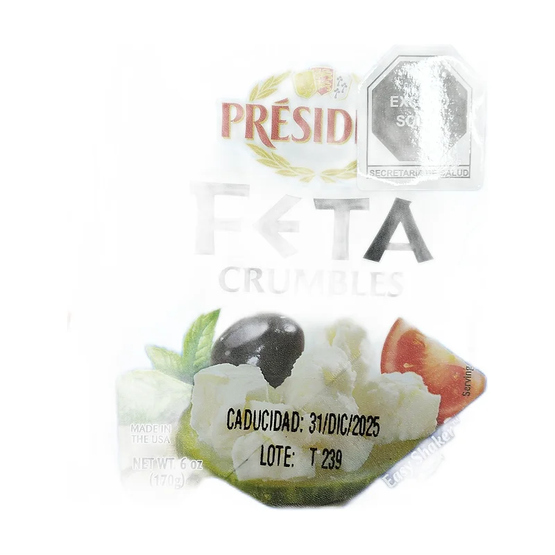 "President" feta crumbles 170g