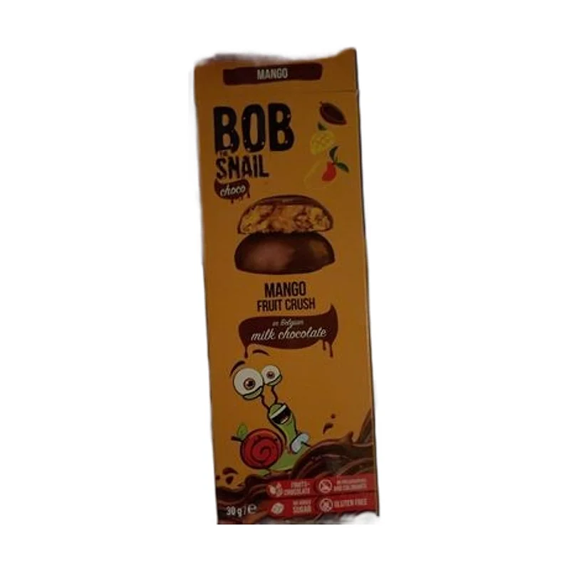 "Bob snail" mango fruit w/ choco