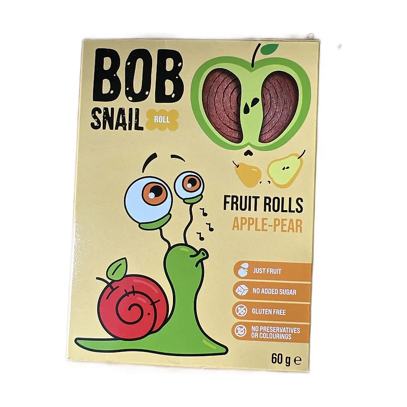 "Bob snail" apple-pear roll 60g