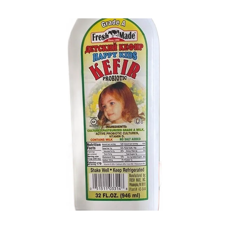 "Fresh made" kids kefir 946 ml