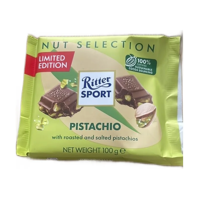 "Ritter sport " pistazie
