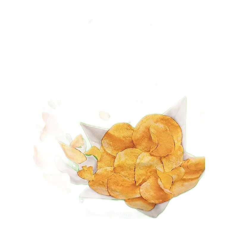 "Estrella" chanterelle and cheese chips