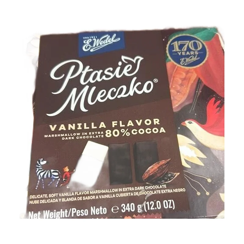 "E.wedel" ptashie mlechko w/cocoa