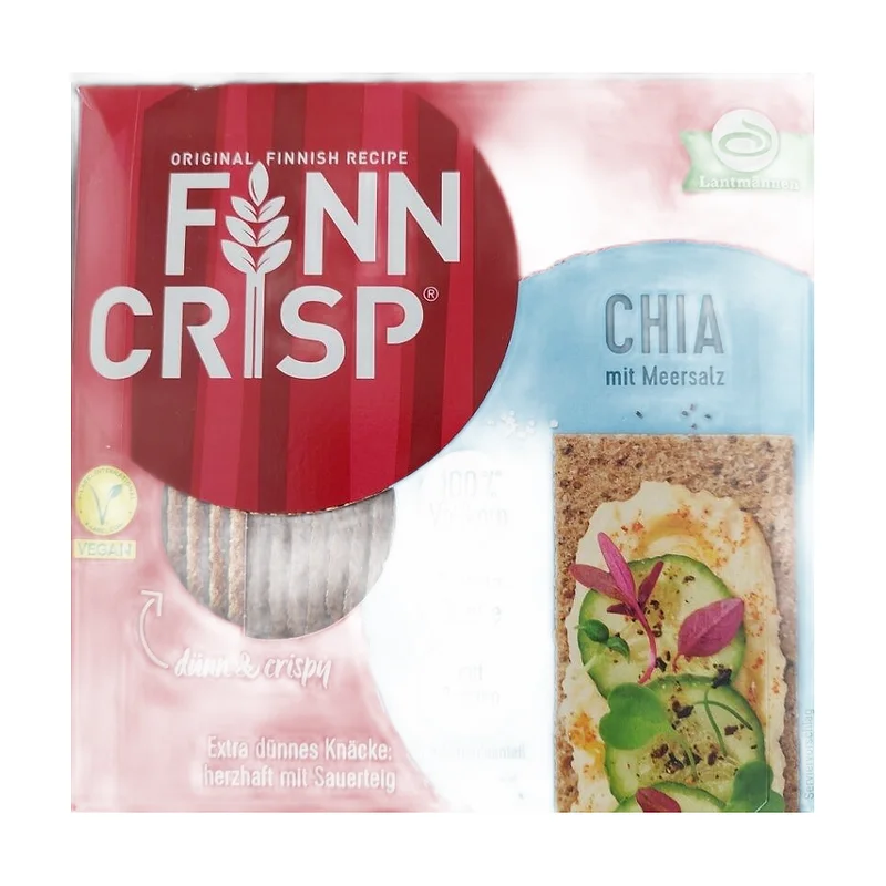 "Finn crisp" chia seed& sea salt