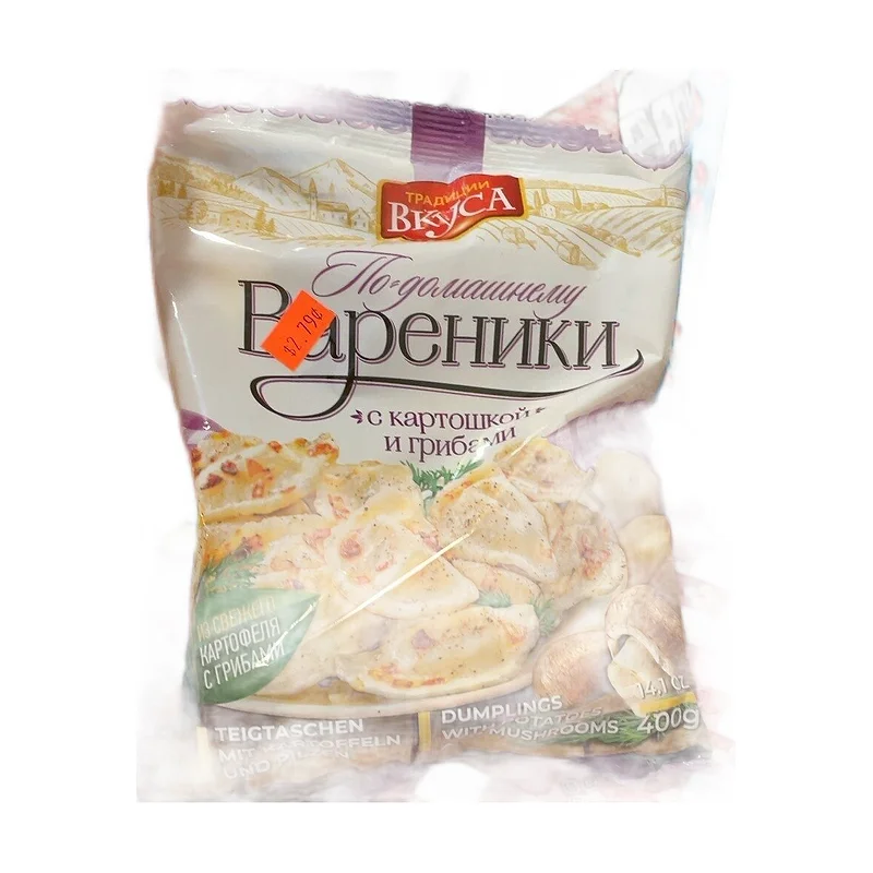 "Trad.flavor" potato&mushrooms vareniki