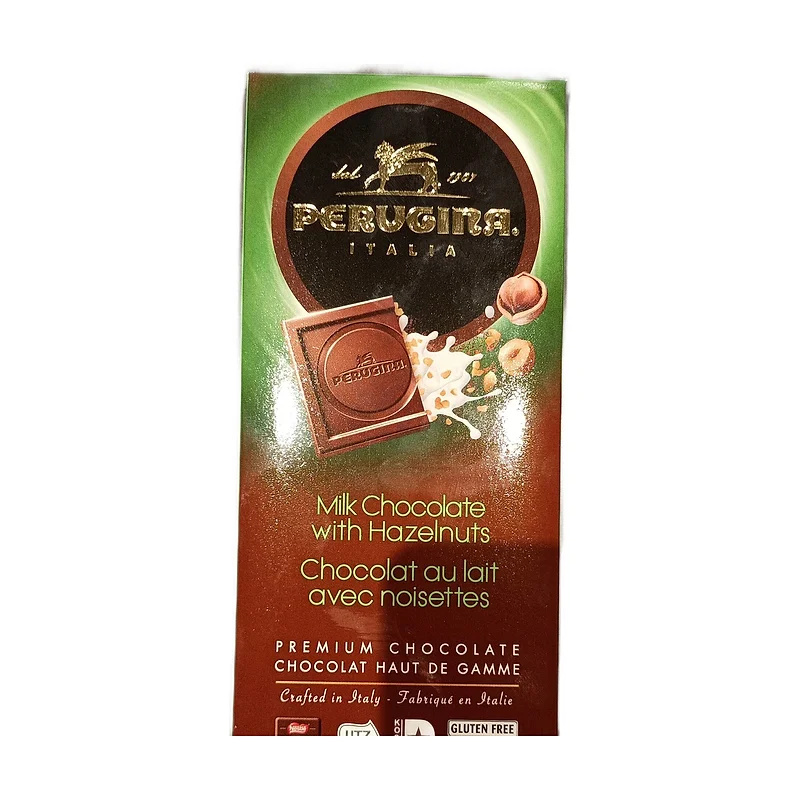 "Perugina" milk chocolate w/hazelnut
