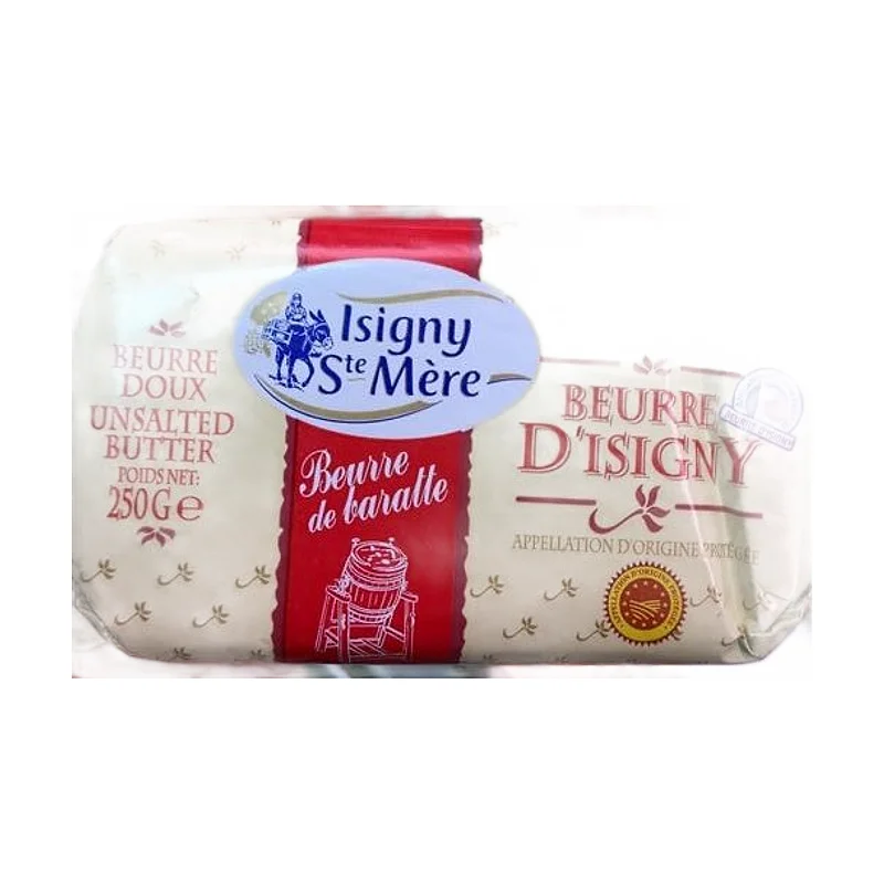 Isigny Butter Ovals Sweet 250g