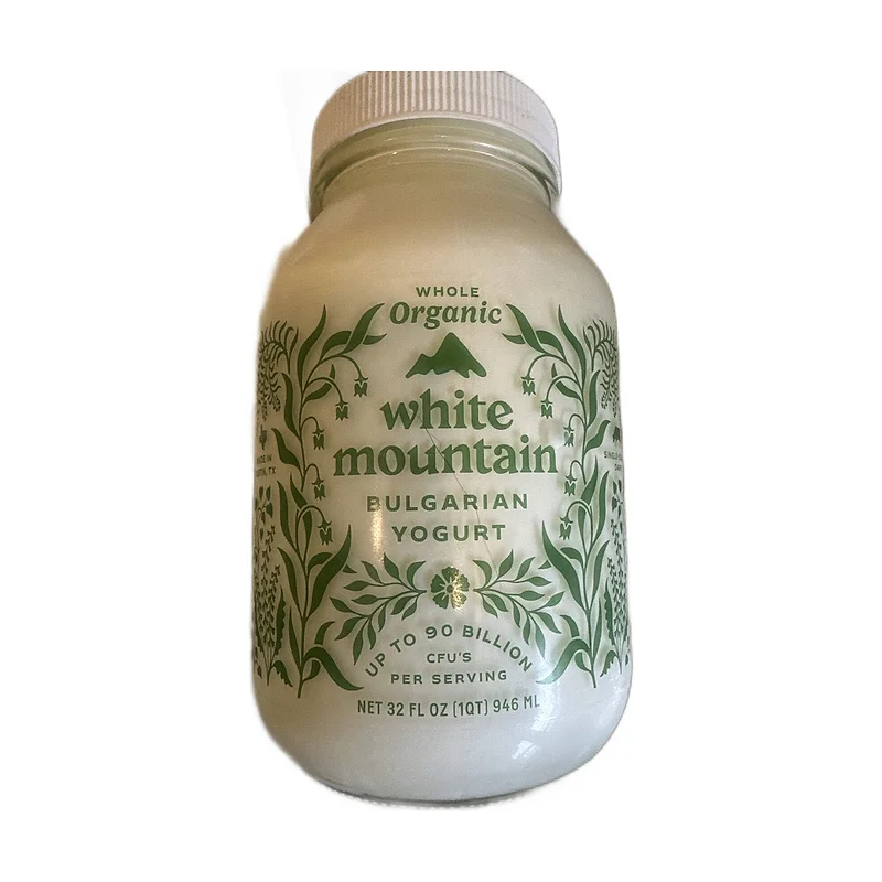 Organic bulgarian yogurt 946ml