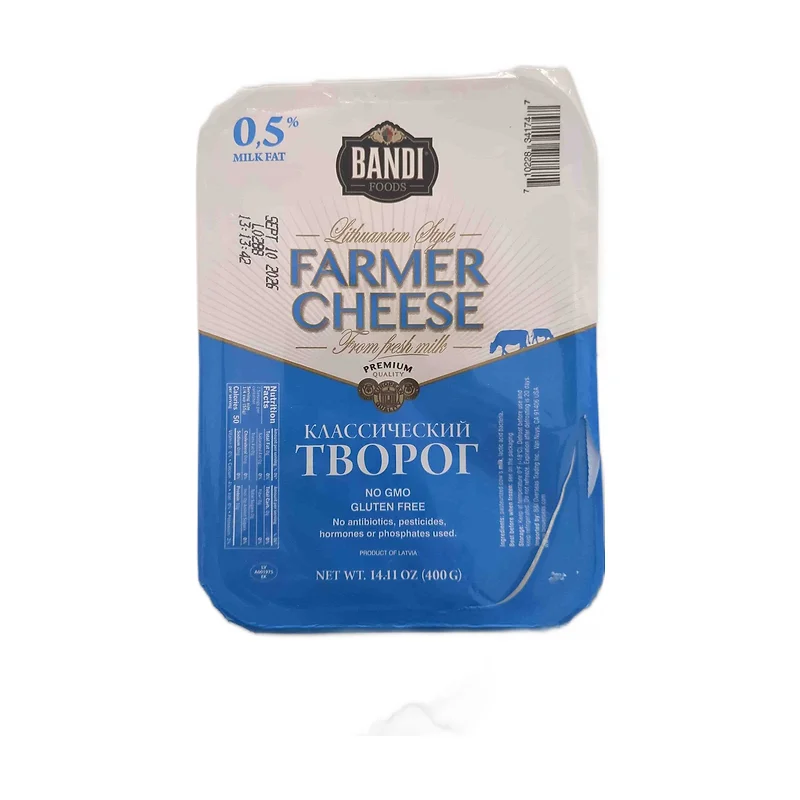 "Bandi" farmer cheese 0,5%