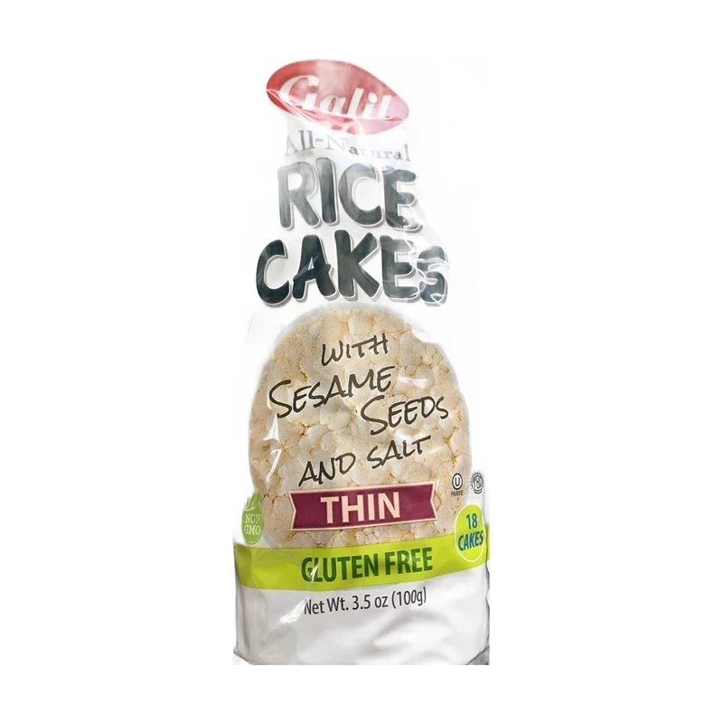"Galil" rice cakes w/seeds