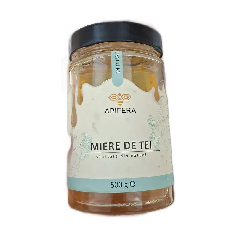 Linden raw honey