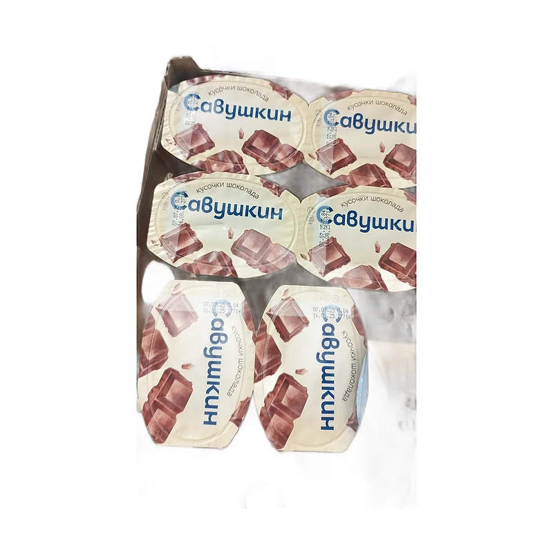 "Savushkin" choco curd dessert
