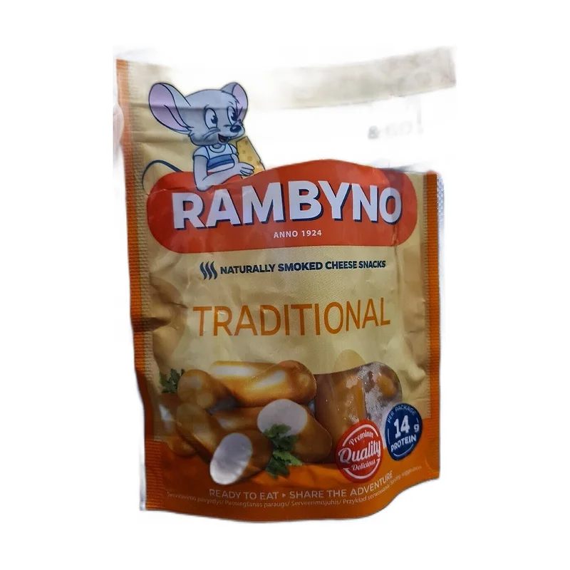 Crunchy cheese snacks