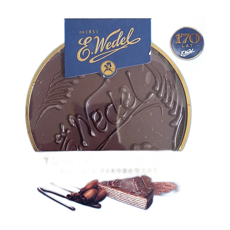 E. Wedel Wafer cake in dark ch