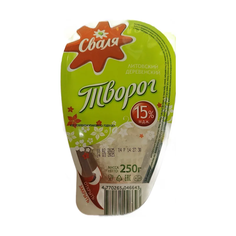 Svalia. 15% far.cheese 250g