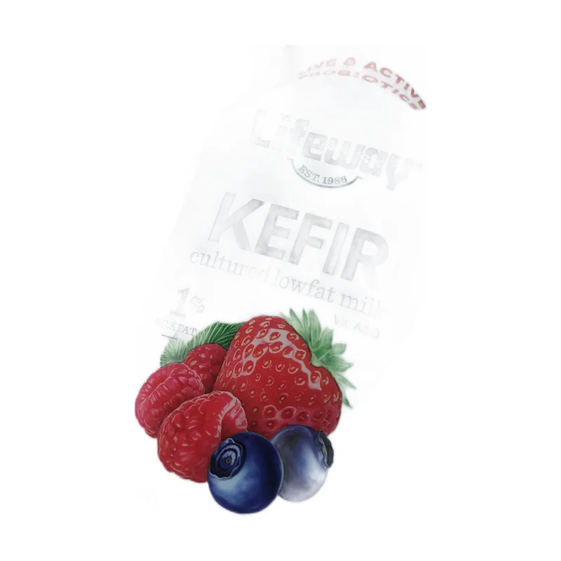 "Lifeway" mixed berry 1% 8oz