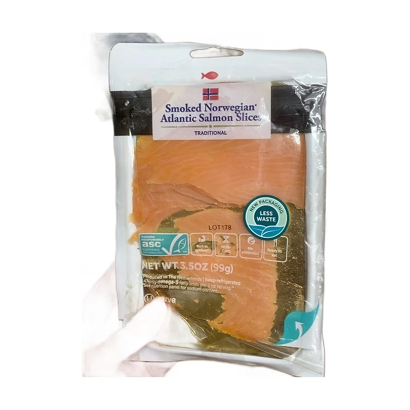 Norwegian smoked salmon