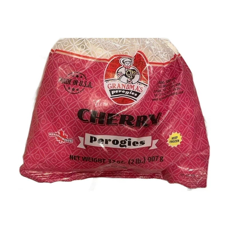 Grandma's perogies. Cherry