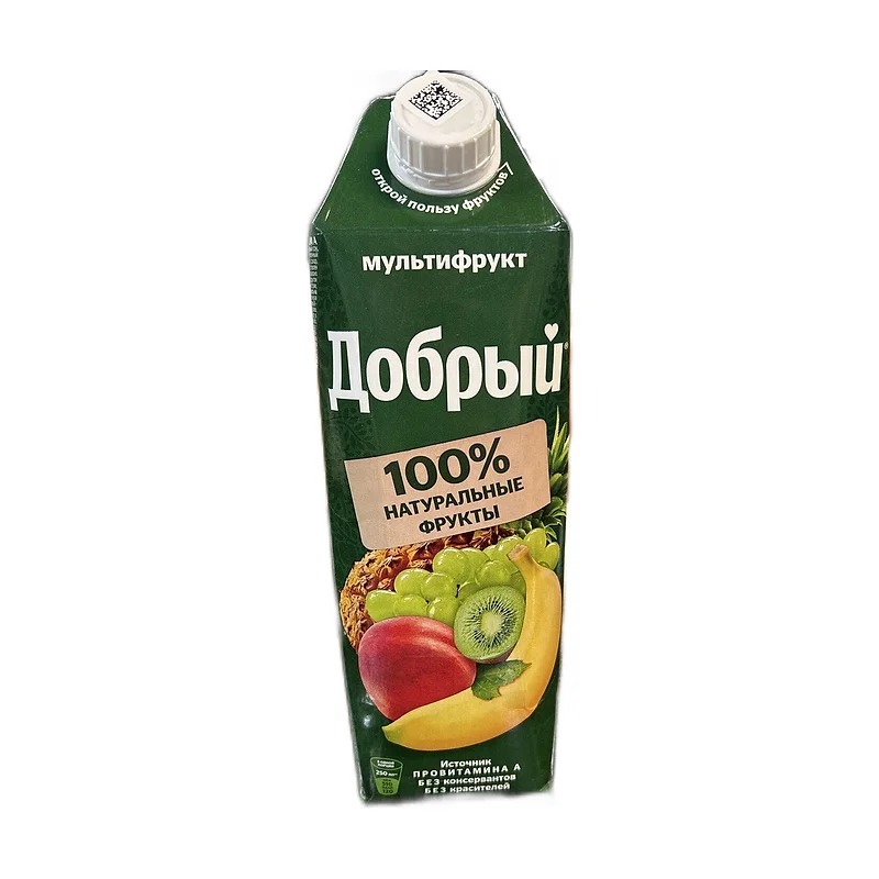 "Dobryi" multifruit juice 1l