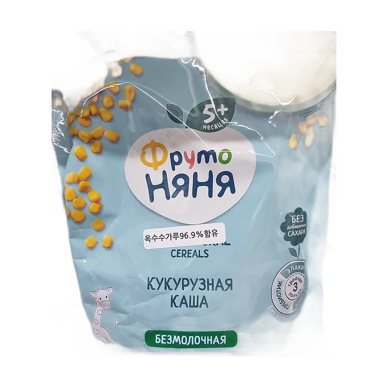 "Frutto-nanny" corn cereal