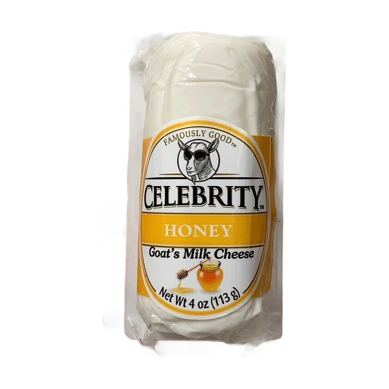 Goat's milk cheese w/honey