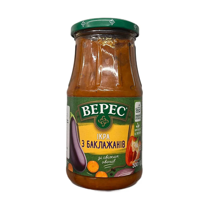 "Veres" eggplant spread 500g