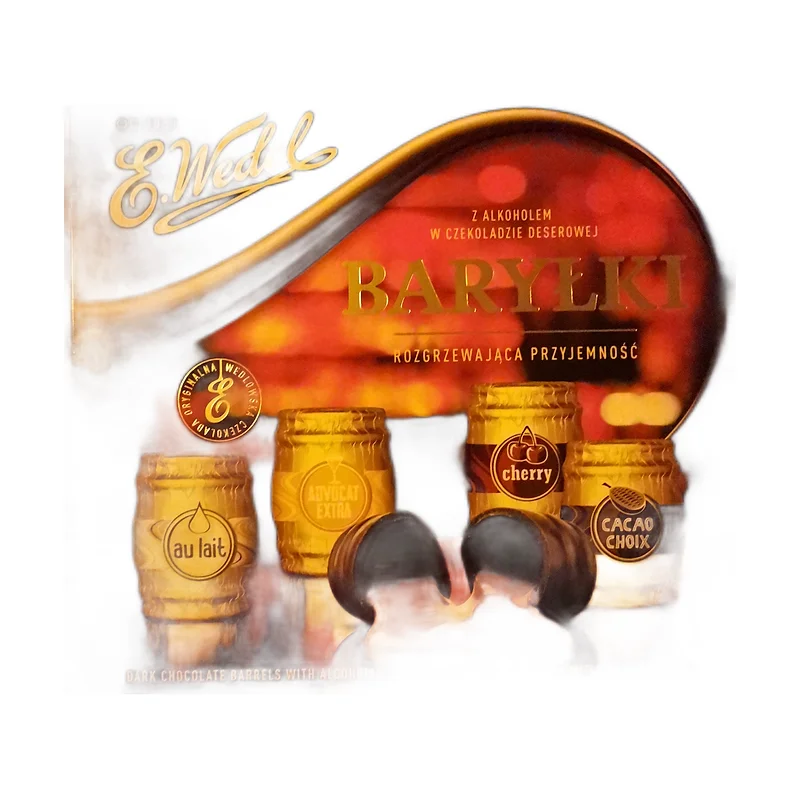Wedel  Choco with Alcohol 4%.
