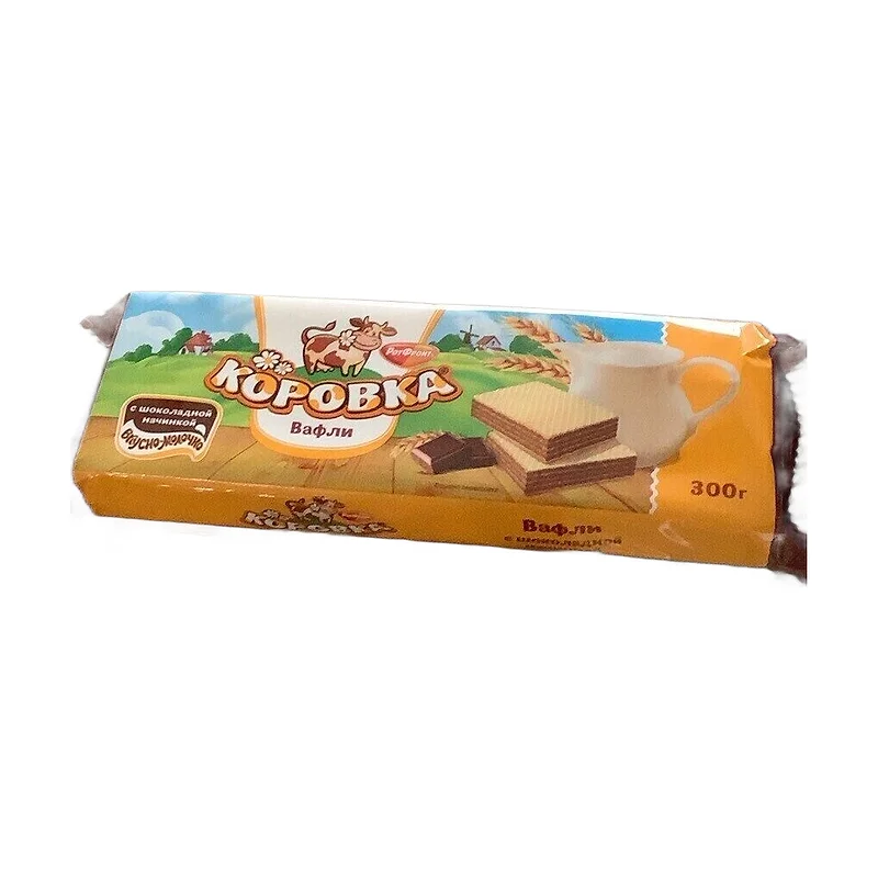 Wafers Korovka Chocolate 300g