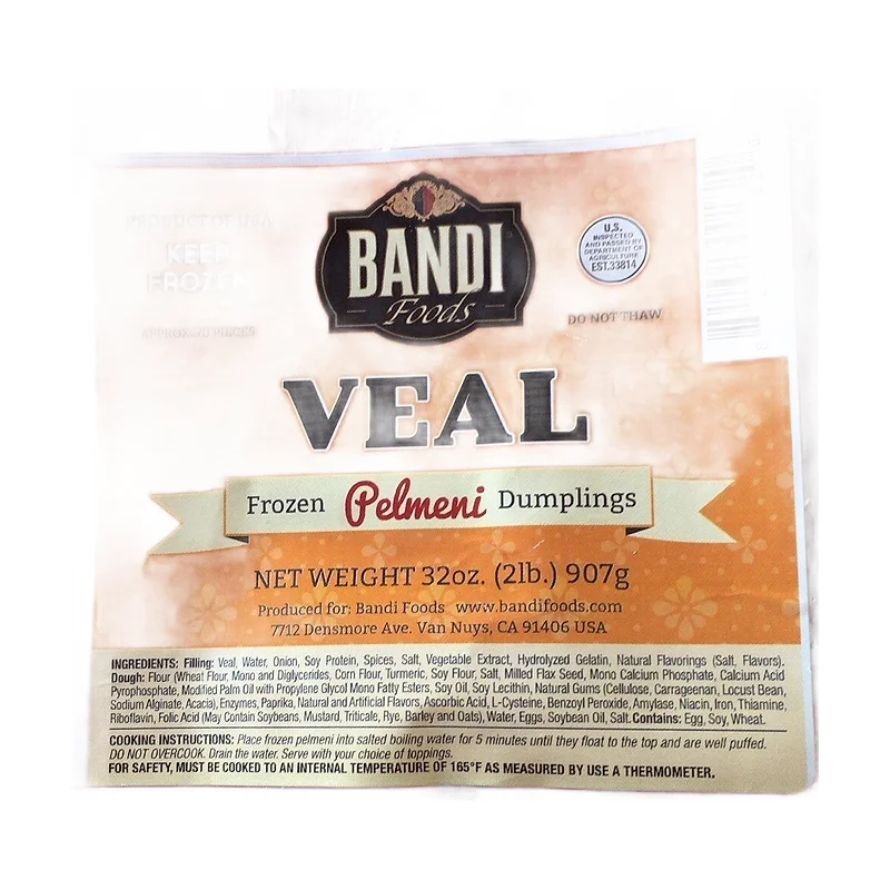 "Bandi foods" Veal pelmeni