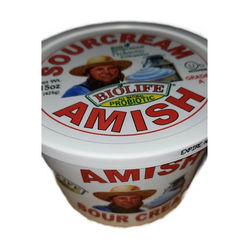 "Amish" sour cream 425g
