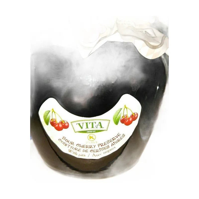 "Vita" sour cherry w/pits 680g