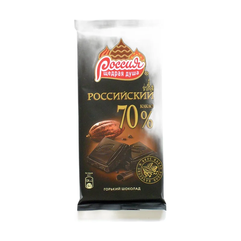 Russian chocolate 70 %