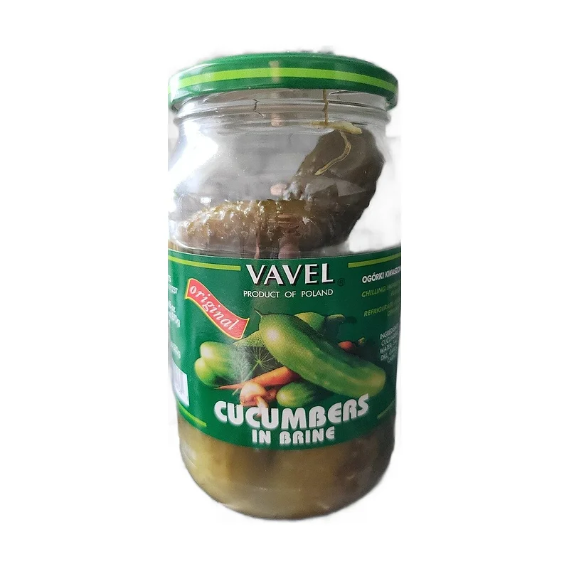 "Vavel" cucumbers in brine