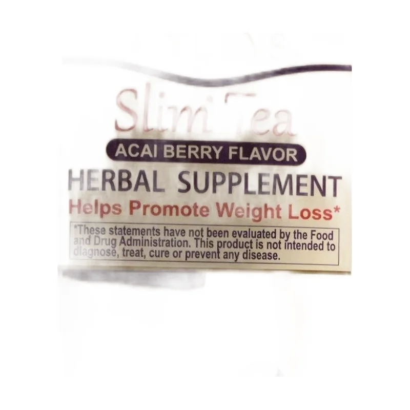 Slim tea herbal supplement