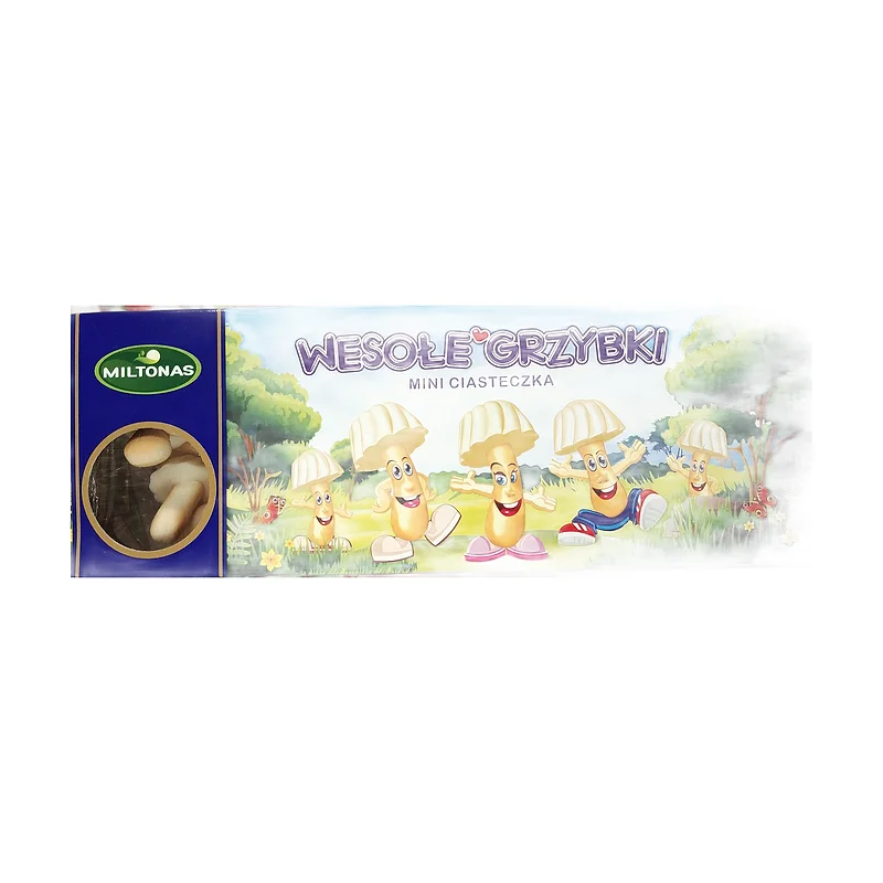 Funny Mushrooms White