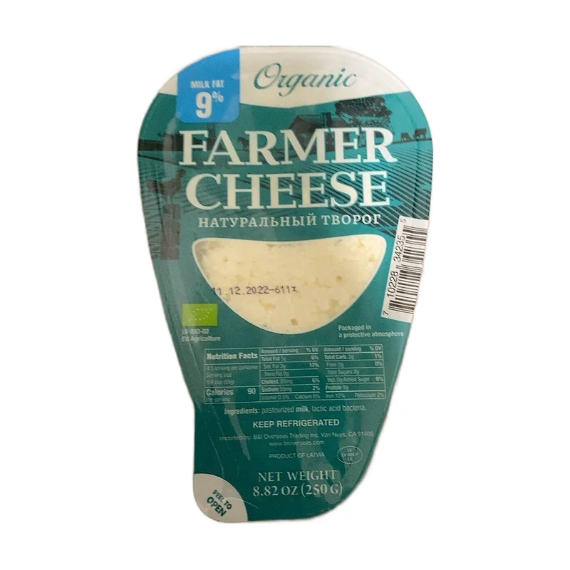 Organic farmer cheese 9%