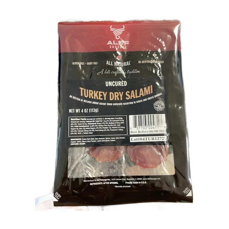 Turkey dry salami