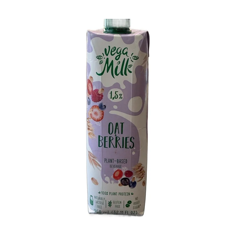 "Vega milk" oat&berries 1l