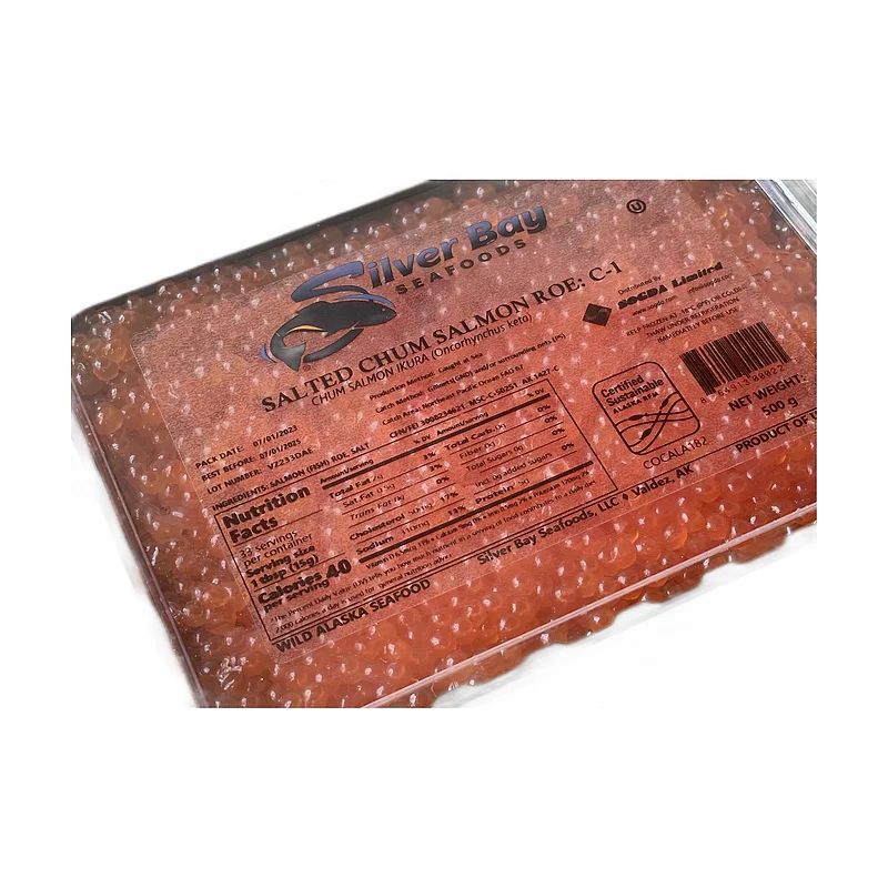 "SILVER BAY" C1 CHUM SALMON 500G 2024