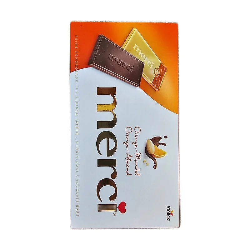"Merci"  w/orange & almond