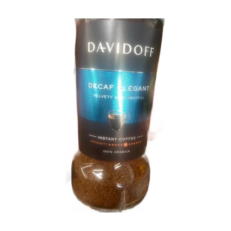 Davidoff Instant Coffee Decaf Elegant 100g Germany