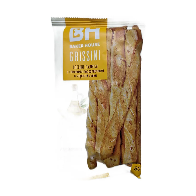 Grissini w/sea salt&seeds 80g