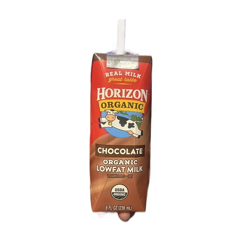"Horizon" low fat chocolate milk 8oz