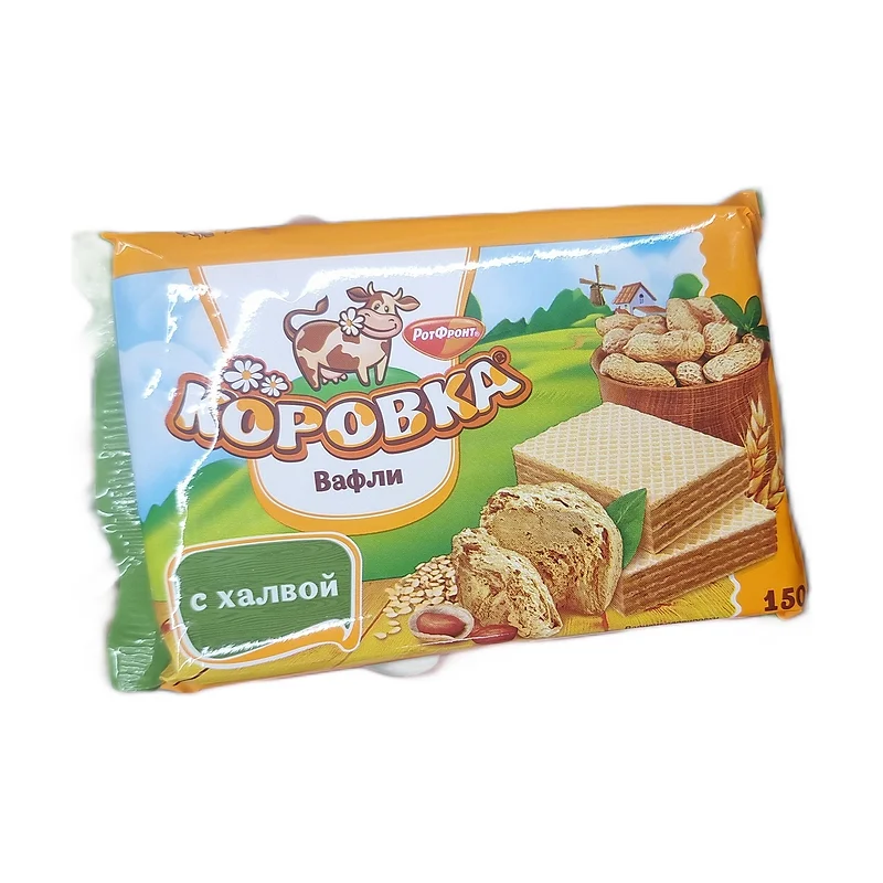 "Korovka" wafers w/halva