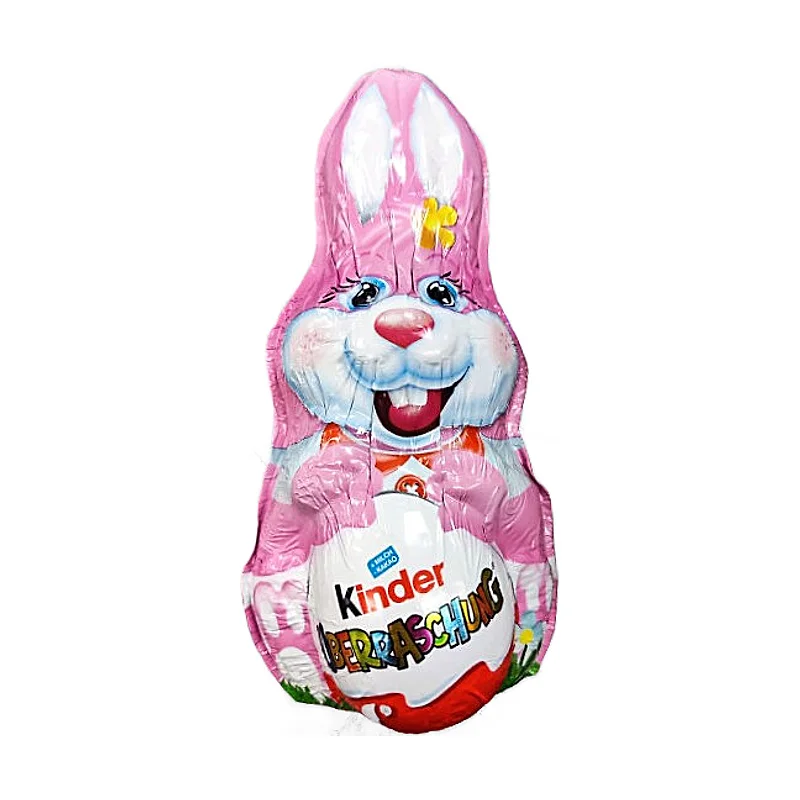 "Kinder" pink rabbit