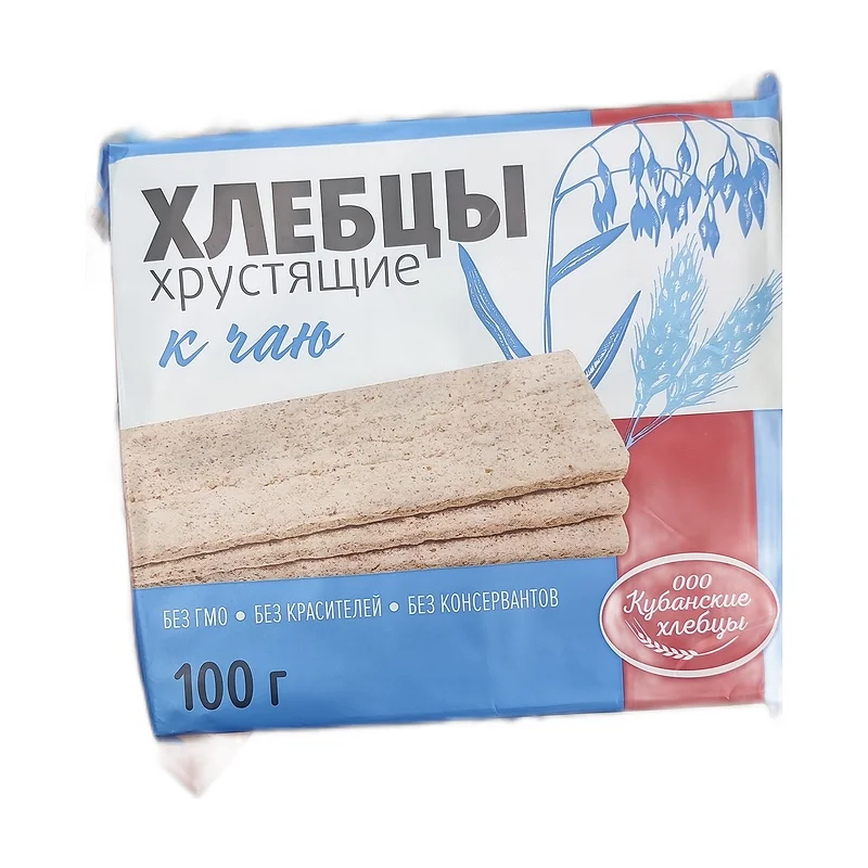 Crispy bread for tea