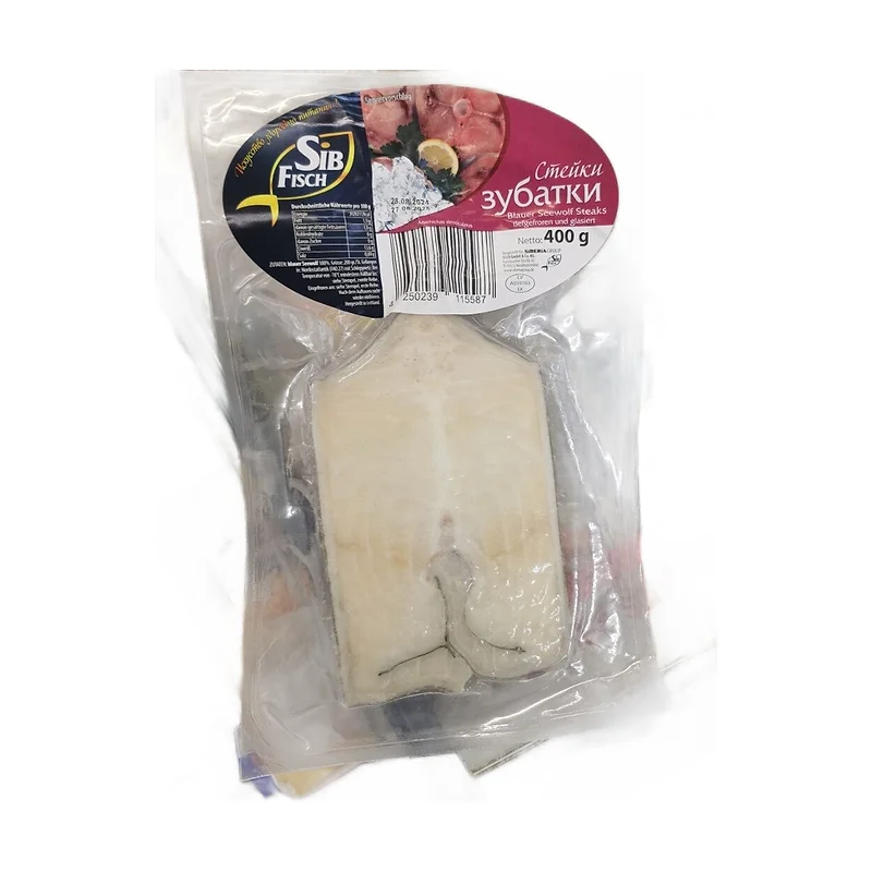 Seewolf steaks 400g