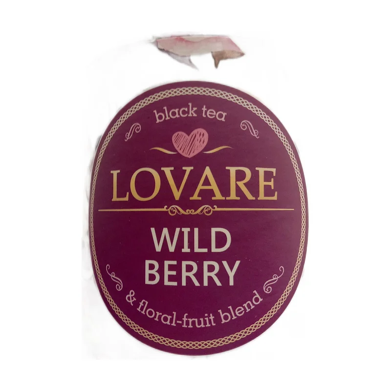"Lovare" black tea tube wild berry