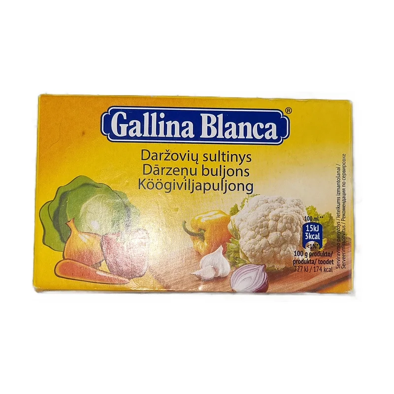 Galina Blanca vegetable btoth